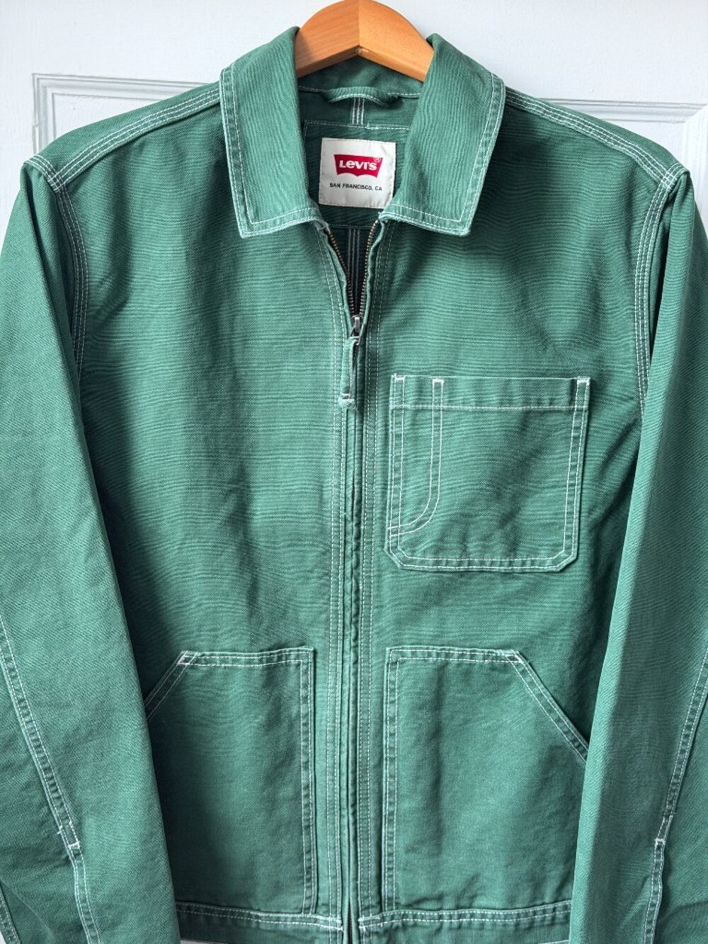 Levis Huber Utility Jacket in Green M